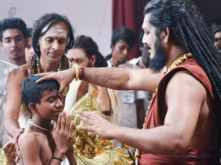 Energy Darshan for Nithyanandam Kids 10 day program participants
