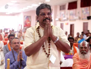 International Yoga Day Celebrations - Evening Nithyananda Satsang, Honored guests