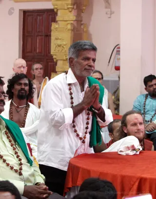 International Yoga Day Celebrations - Evening Nithyananda Satsang, Honored guests