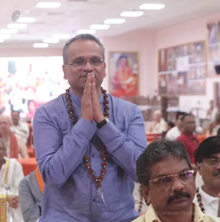 International Yoga Day Celebrations - Evening Nithyananda Satsang, Honored guests
