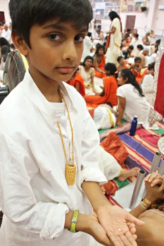 Mandala Process - His Holiness is sending more materialized items through participants - pearl.