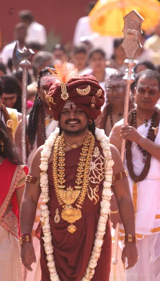 Procession to Temple