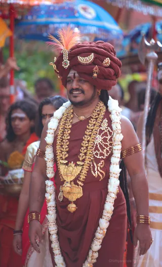Procession to Temple