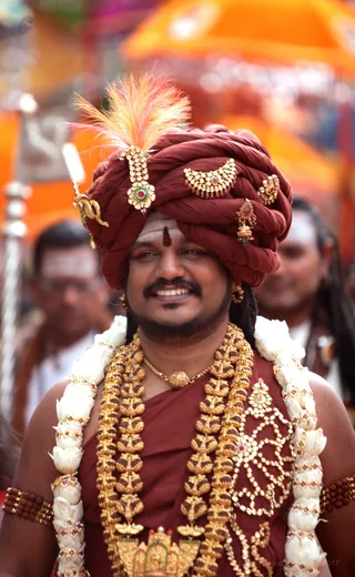 Procession to Temple