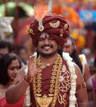 Procession to Temple