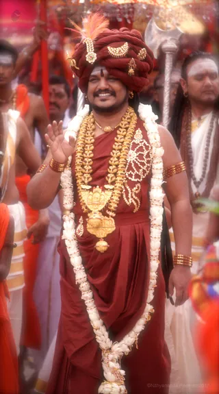 Procession to Temple