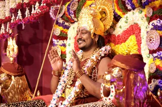 Pratyaksha Pada Puja