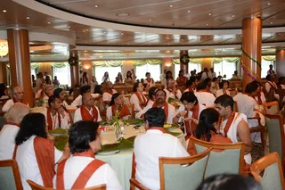 Learning about Maheshwara Pooja