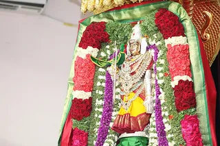 Today is the day when Devi Meenakshi met Lord Shiva during her victory tour of the world.