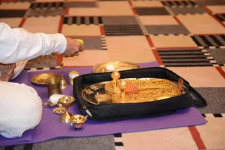 Pratyaksha Paada Puja