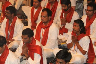 Pratyaksha Paada Puja