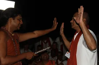 Individual Darshan for all participants