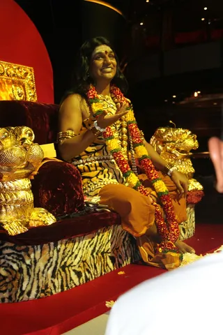 Swamiji enjoying classic Indian song