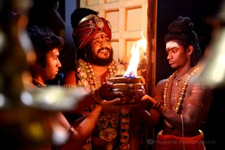 The Garbha Mandhir at Nithyananda Sabha