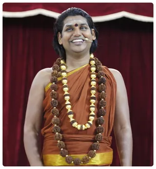 Swamiji taking Class for Inner Awakening Participants