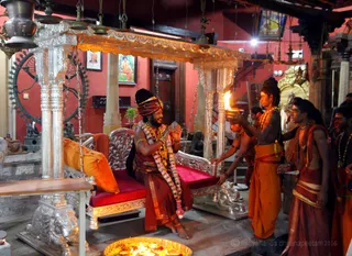 The Courtyard where all the Nithyananda Yogam participants have so many fond memories of.
