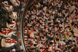 IA hall from balcony view