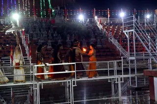 Vaidya Sarovar and Nithyananda Lingam