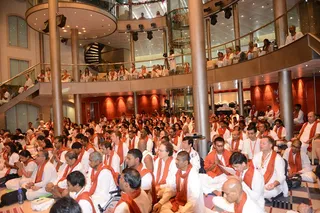 Pratyaksha Paada Puja