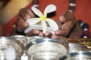 Asanam - traditional seat............