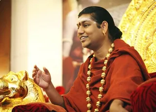 Swamiji During Satsang on Mahabarat