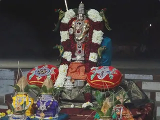 Venkateswara in Sudarshanan homa