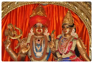 Sri Nithyanandeswara and Nithyanandeswari