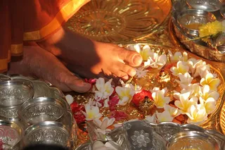 Divine Lotus Feet of Swamiji