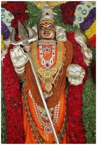 Evening Rudrahoma was Performed in Nithyanandeswara Temple