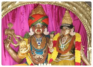 Sri Nithyanandeswara and Nithyanandeswari