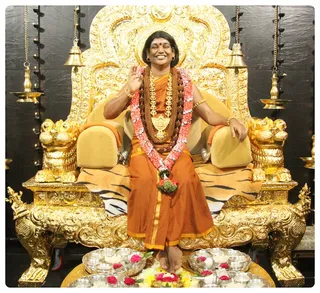 Morning Padhapuja to the Master