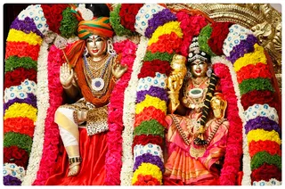 Meenakshi Sundareswara in Leela Alankar