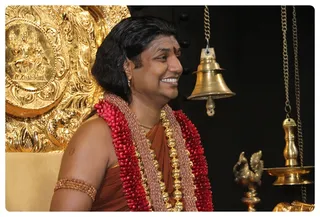 Morning Padukapuja