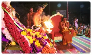 Swamiji in Homa
