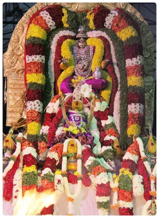 Avahanti Homam in the Evening