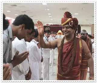 Individual Blessings to Devotees and visitors
