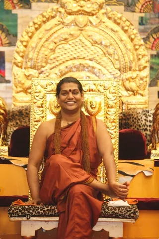 Swamiji during Inner Awakening Class