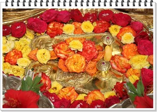 Morning Padukapuja
