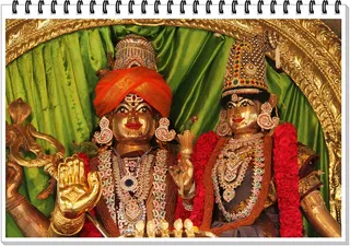 Sri Nithyanandeswara and Nithyanandeswari