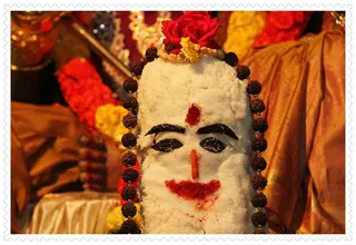 Annabishekam happened today evening for Pournami