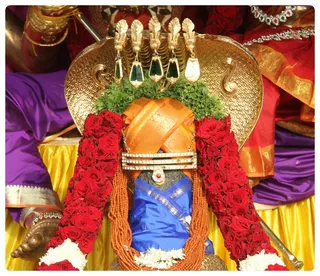 Swayambu Linga Beatifully Decorated