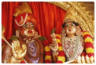 Sri Nithyanandeswara and Nithyanandeswari