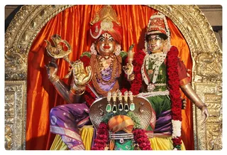 Sri Nithyanandeswara and Nithyanandeswari