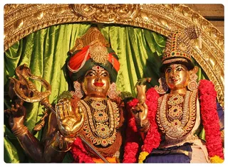 sri Nithyanandeswara and Nithyanandeswari