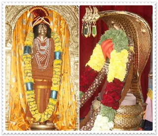 Swamiji's Murthy and Swayambu Linga