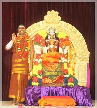 Blessing along with Yellam vakka Sitthar