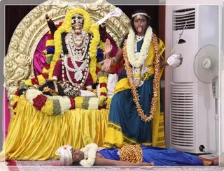Kali Dancing on Shiva