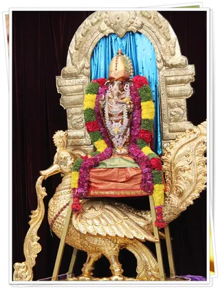 Ganesha in Hamsa Vahana