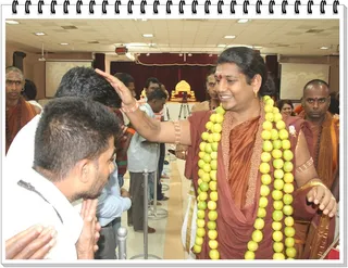 Individual Blessings to Visitors and Devotees.