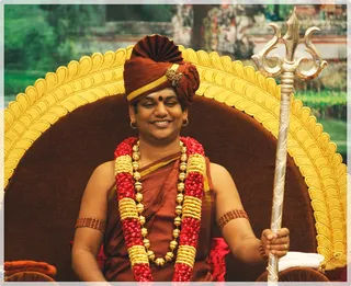 Pada puja in Progress